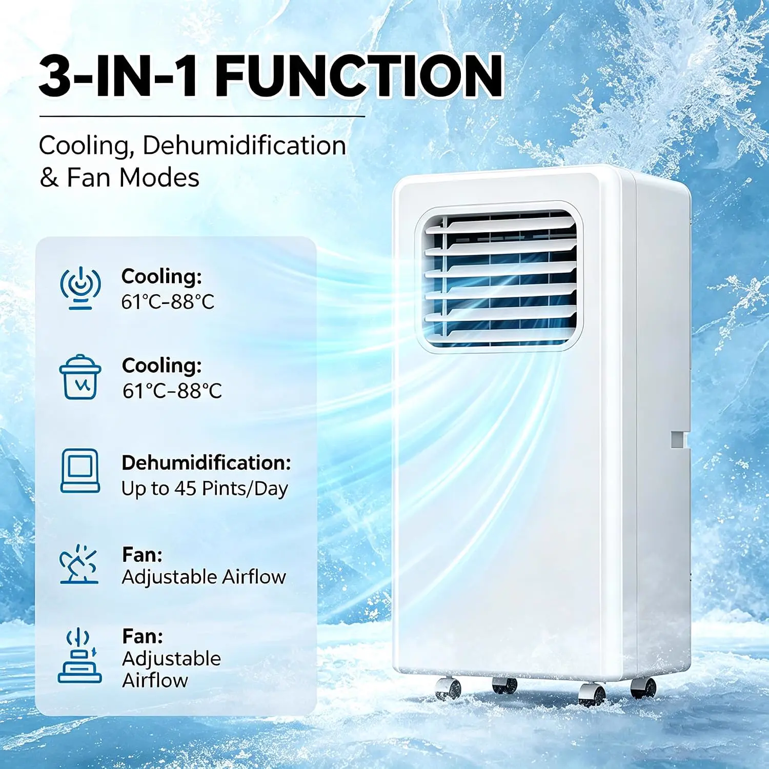 Produit Climatiseur sur Pied,Unité de climatisation puissante… vue 4
