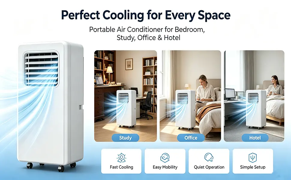 Produit Climatiseur sur Pied,Unité de climatisation puissante… — contenu détaillé 6