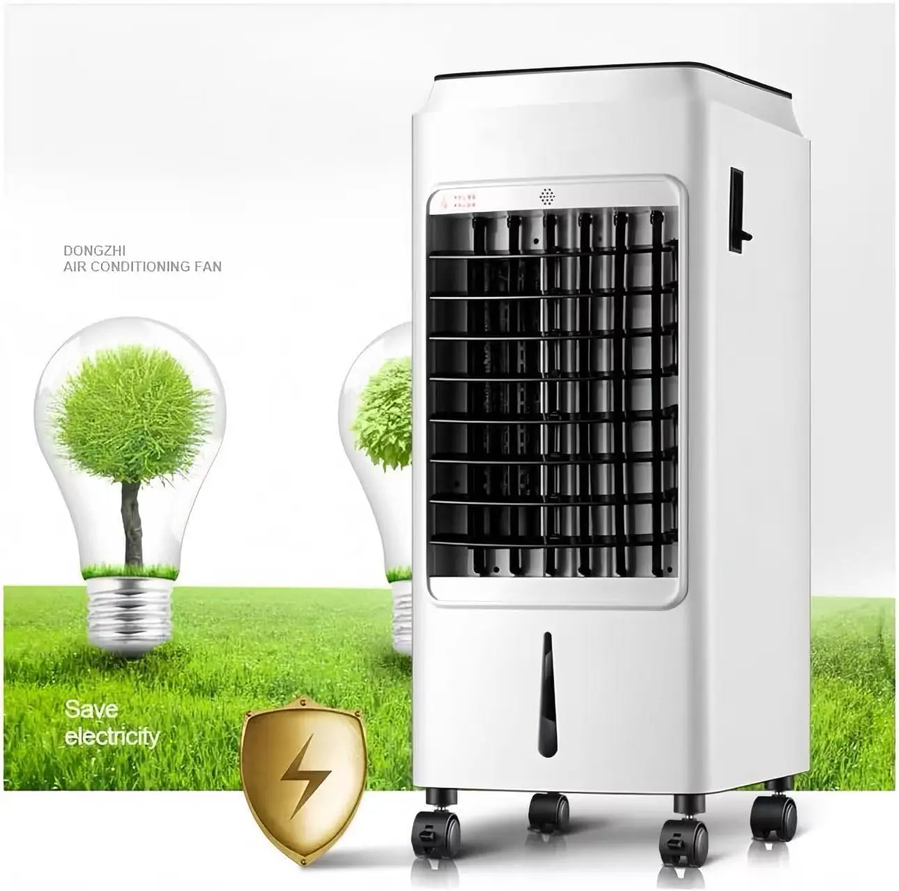 Climatiseur Mobile De Classe A à économie Dénergie De 9000 Btu, Climatiseur Portable 3 En 1 Avec écran Led, Télécommande, Minuterie 24 Heures Et 3 Vitesses De Ventilation Pour Une Utilisation vue 4