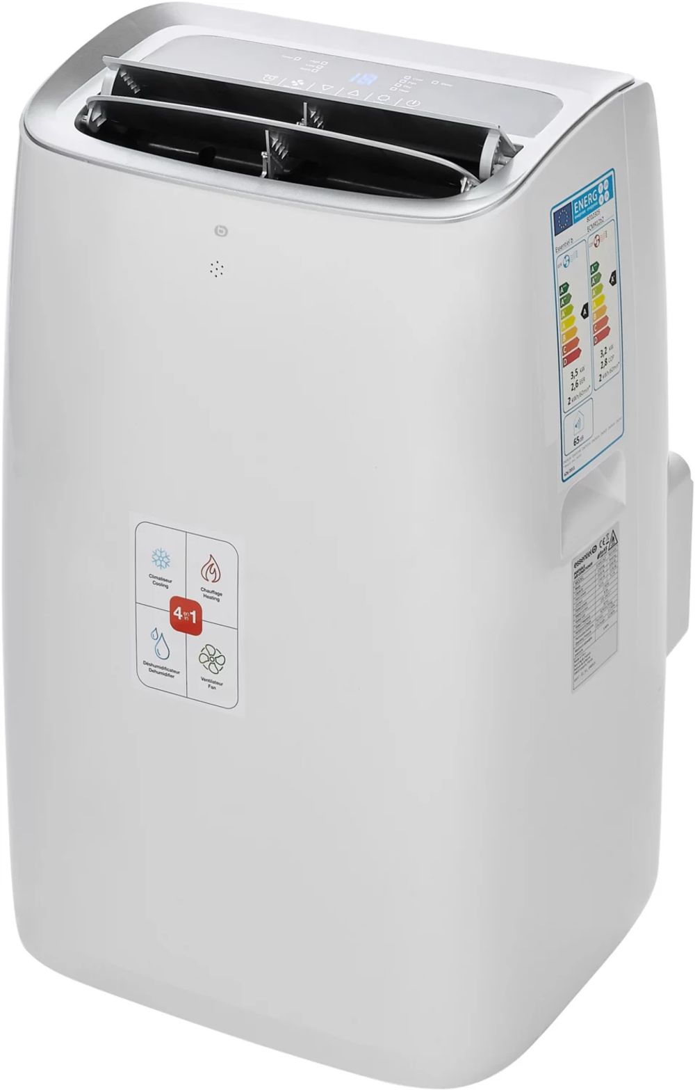 Climatiseur mobile ESSENTIELB 30 m² réversible vue 1