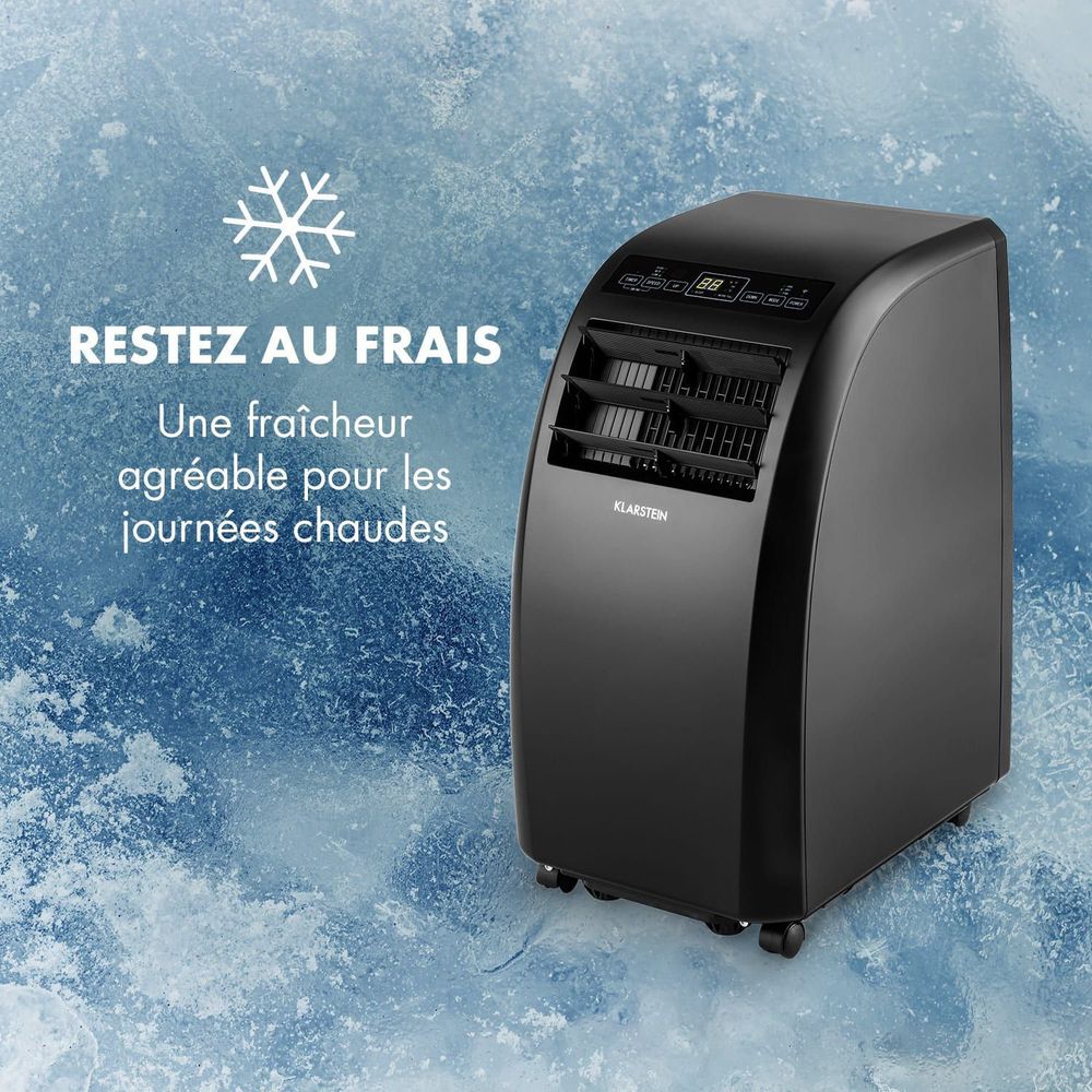 Climatiseur mobile Klarstein 25 m² mode nuit vue 4